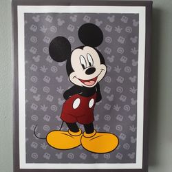Mickey Mouse Canvas