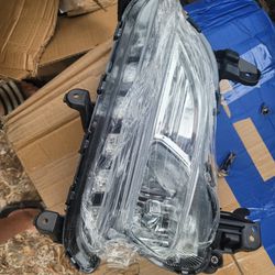 Right Passenger Side LED Fog Light Lamp Fit For 2017-2018 Hyundai Santa Fe Sport