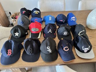Sports Hats Collection - All Nice Condition! 