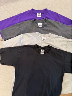 4 Proclub LARGE t-shirts