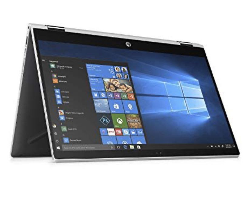 HP Pavilion x360 15.6" HD Convertible Touchscreen Laptop, Intel Core i5-8265U Processor, 8GB Memory, 512GB Solid State Drive,