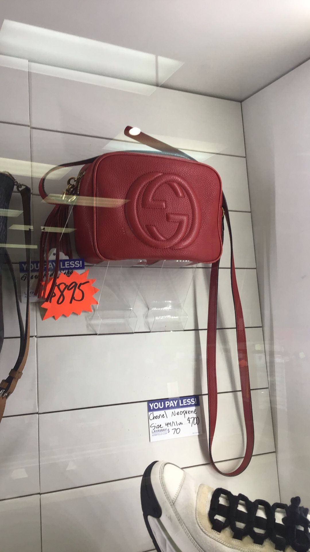 Gucci Red Soho Bag $895