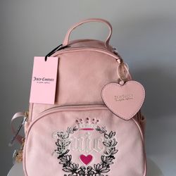 New Pink Juicy Couture Backpack Purse