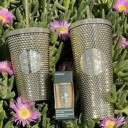 Gold Starbucks Tumbler 