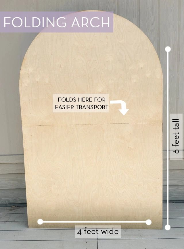 Folding Arch 6x4