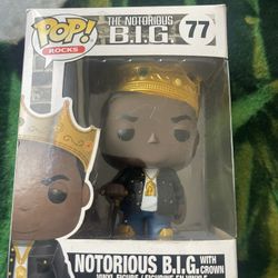 Biggie Smalls With Crown