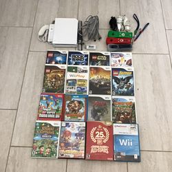 Nintendo Wii Games Controllers System