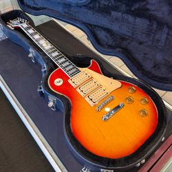 96’ Burny LC-75AF Ace Frehley Cherry Sunburst Les Paul Custom