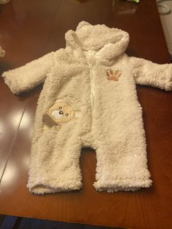 Super soft 0-3 months winter outfit