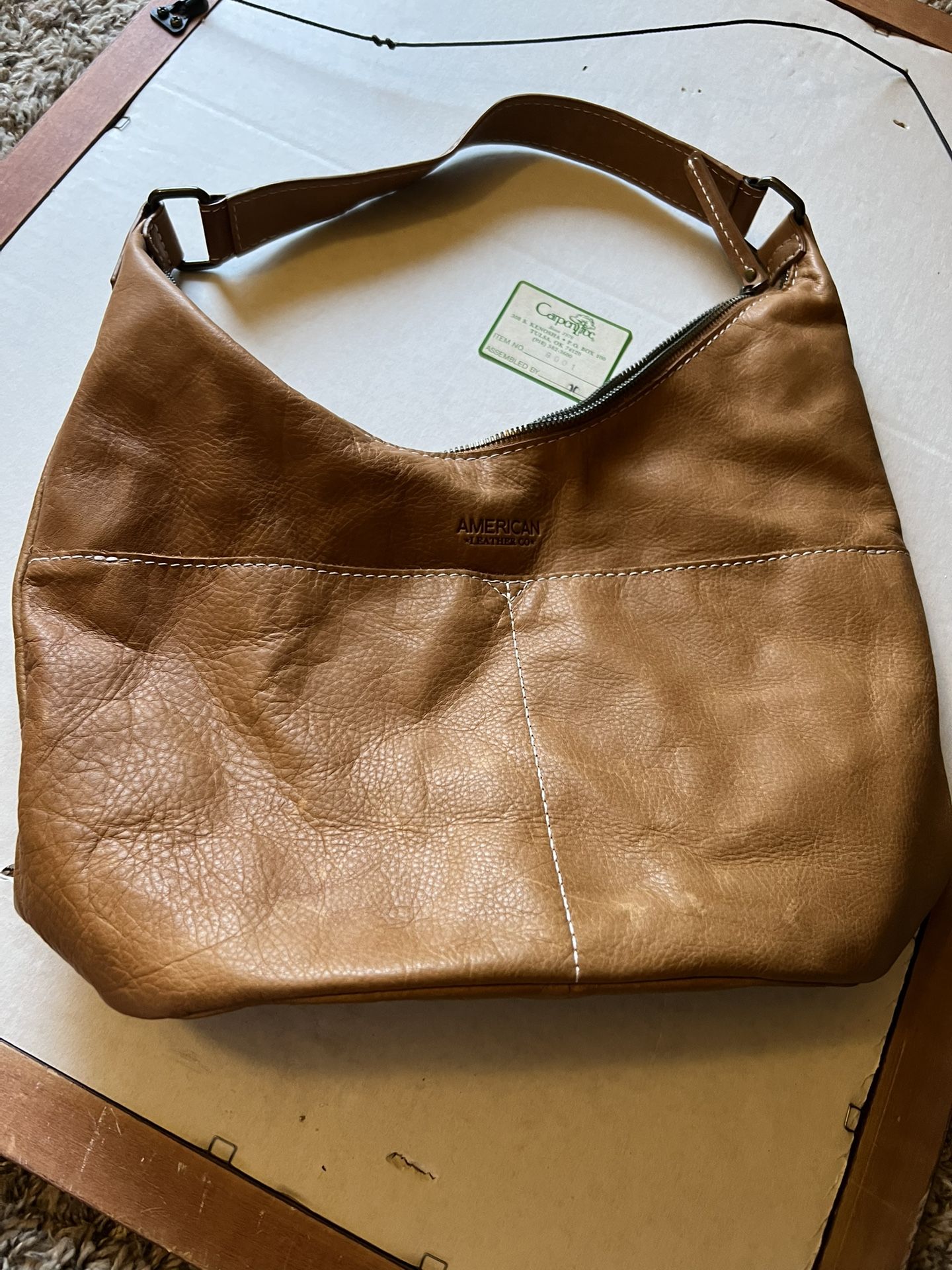 American Leather Co Shoulder Bag Brown
