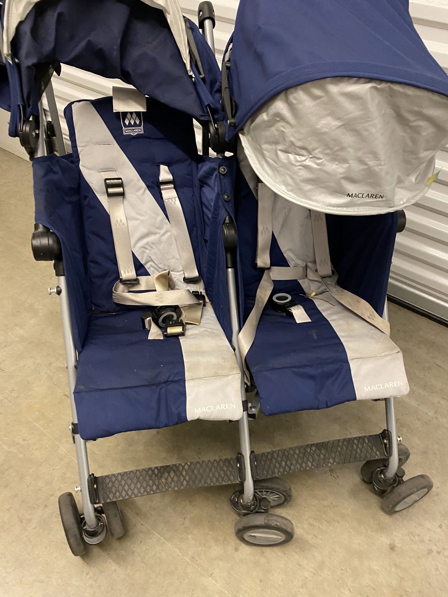 Maclaren - double stroller. Just need to be cleaned. Great condition- (pick up in Plano (75 and Spring Creek))