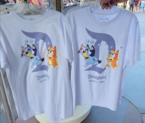 Disneyland Exclusive Bluey-themed Graphic Tee Adult Unisex