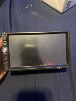 Double din radio with Bluetooth