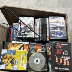 Approximately 300 DVD’s & DVD Player