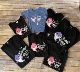 Custom Baby Shark Shirts