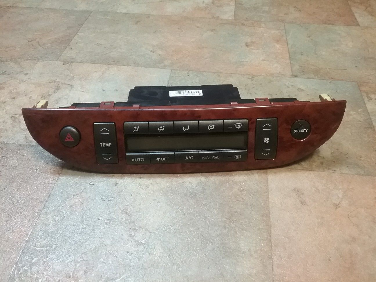 02 06 TOYOTA CAMRY CLIMATE CONTROL