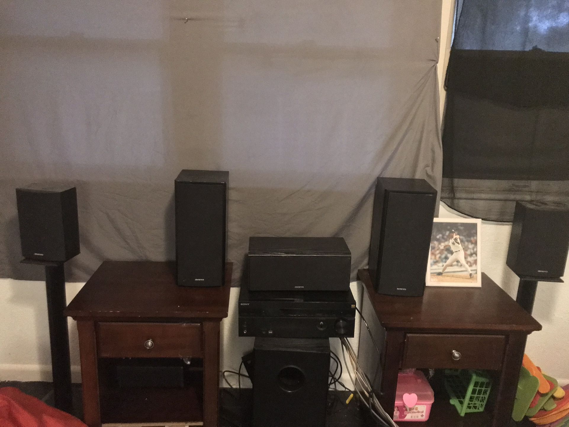 Onkyo Speakers With Sony Reciever