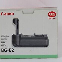 Canon BG-E2 Battery Grip for EOS 20D 30D Cameras NEW IN BOX