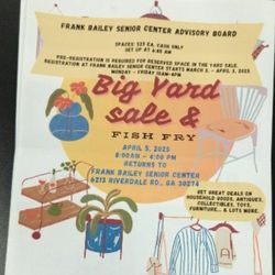 Yard Sale Coming Up