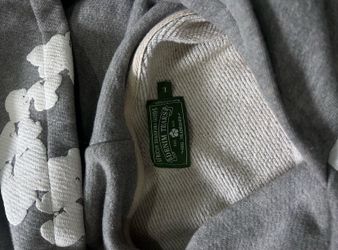 Grey denim tears hoodie L