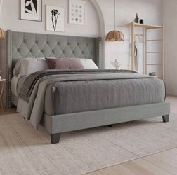 New King Bed With Mattress
