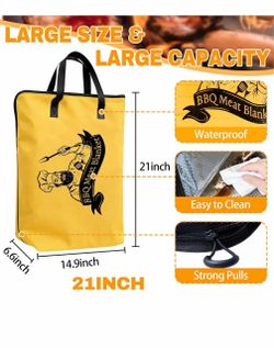 BBQ Meat Resting Blanket - Insulated Reusable Smoker Resting Bag, Perfect BBQ Gift for Men, Dad, Husband | Ideal for Fatherās Day, Birthday & Christma