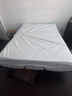 3” TEMPUR-PEDIC Adapt+ Queen Mattress Topper and 9” Memory Foam Mattress