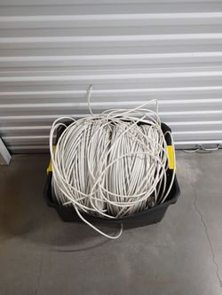 Honeywell RG 6/U quad-shield broadband cable.