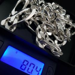 10mm 26" Figaro Chain 