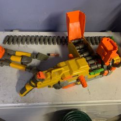 Nerf machine gun