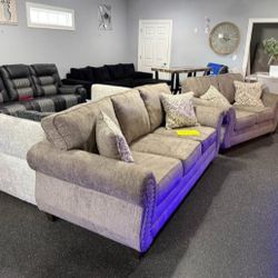 SUPER COMFY Sofa Loveseat Set