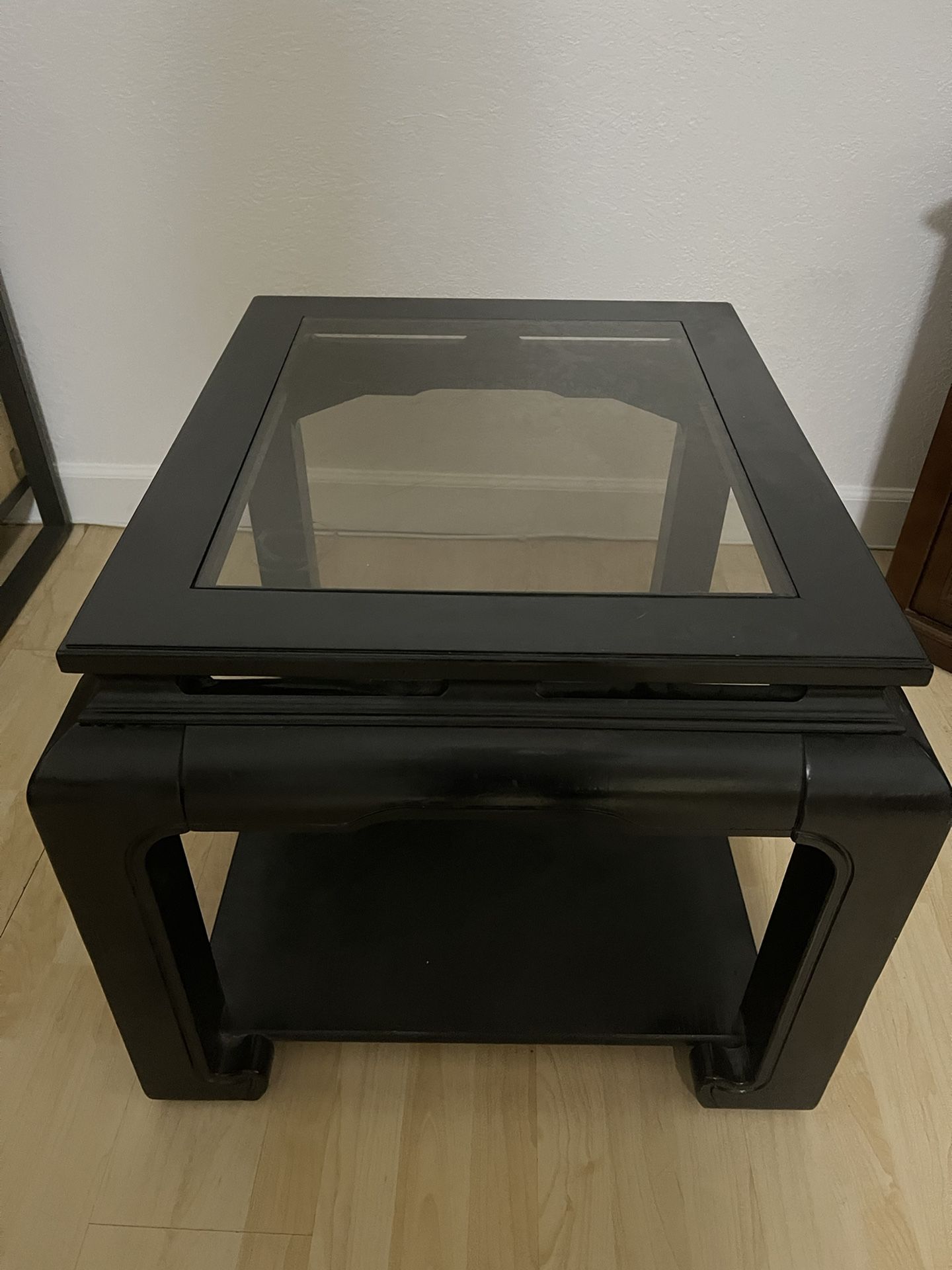 Black End Table