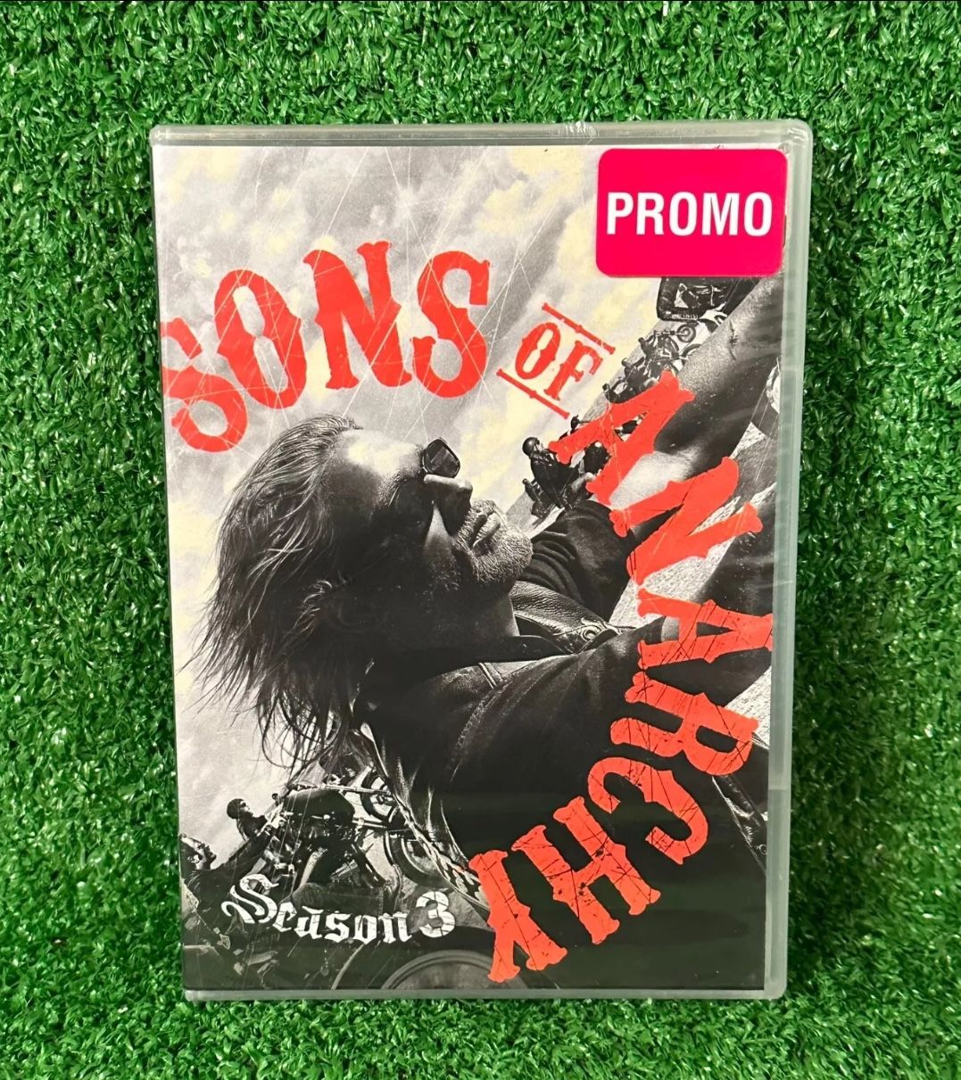 Sons of Anarchy DVD Complete Third Season 3 2008 Promo Copy Sealed New