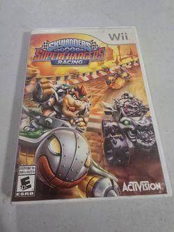 Nintendo wii Skylanders Superchargers racing 2015