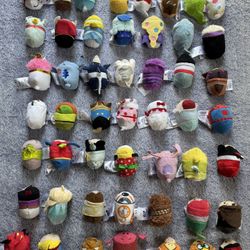 Lot of 50 Disney and Marvel Mini Plush Tsum Tsums
