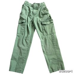 Sz 4/5 Boys Green Cargo Pants By Free Assembly 