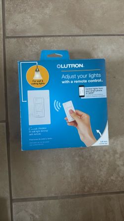 LUTRON Adjust Your Lights With Remote Control