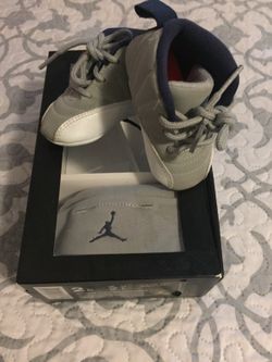 Soft bottoms Jordan 12s size 2c