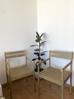 Two Patio Chairs