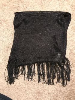 Beautiful Scarf with Fringe Detail