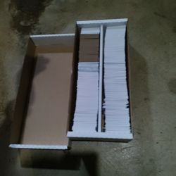 Box Of Baseball Cards