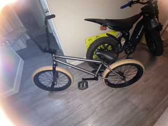 Cult steel raw frame bmx