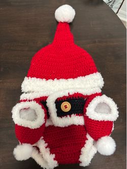 Baby Crochet Santa Outfit