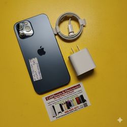 iPhone 12 Pro Max 128GB Factory Unlocked Excellent Condition With Warranty- On Special Cash Deal $399 