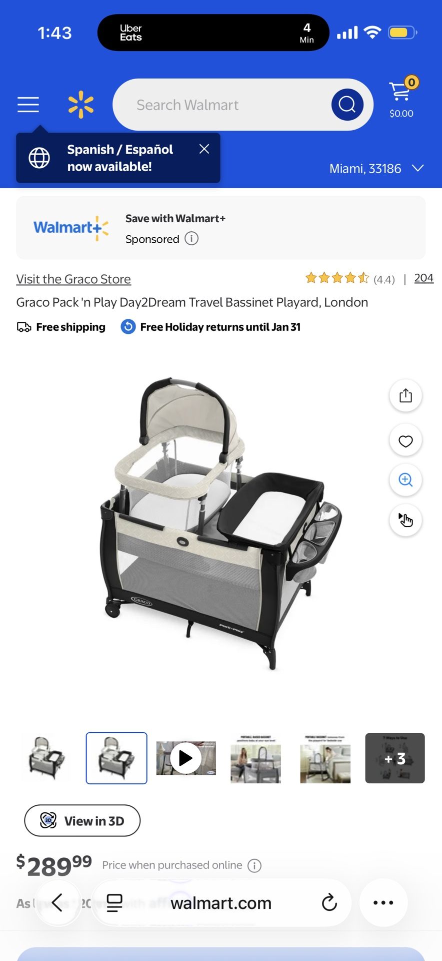 Graco Pack n Play with Bassinet