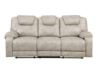 Gainesville Pewter Double Reclining Sofa