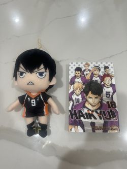 Haikyuu Manga And Plushie