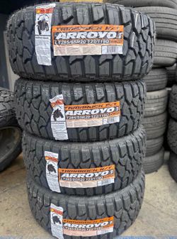 Lt285/55/20 arroyo RT INSTALLED AND BALANCED
