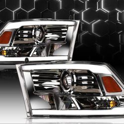 DRL- LED-Projector Headlights  For Dodge Ram  (NEW)