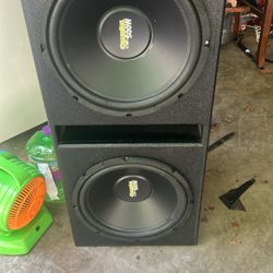 Q Bomb Box & 2 (12)s Coustic C124 500W